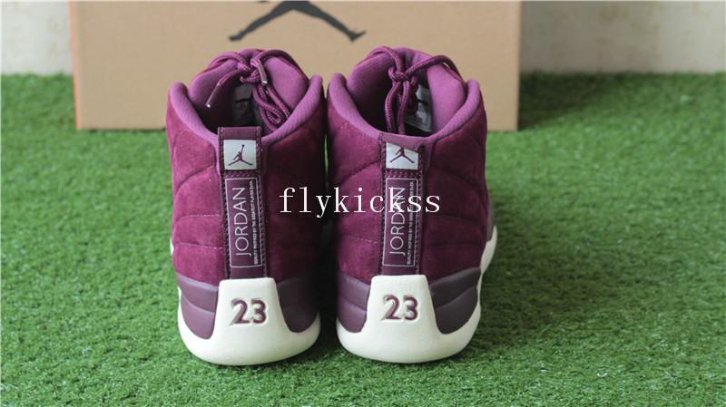 Air Jordan 12 PSNY Bordeaux Suede